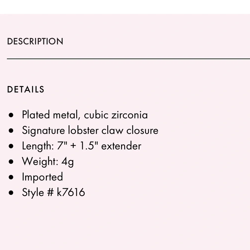$78 Kate Spade Social Butterfly Bracelet gold/clear - Picture 4 of 6